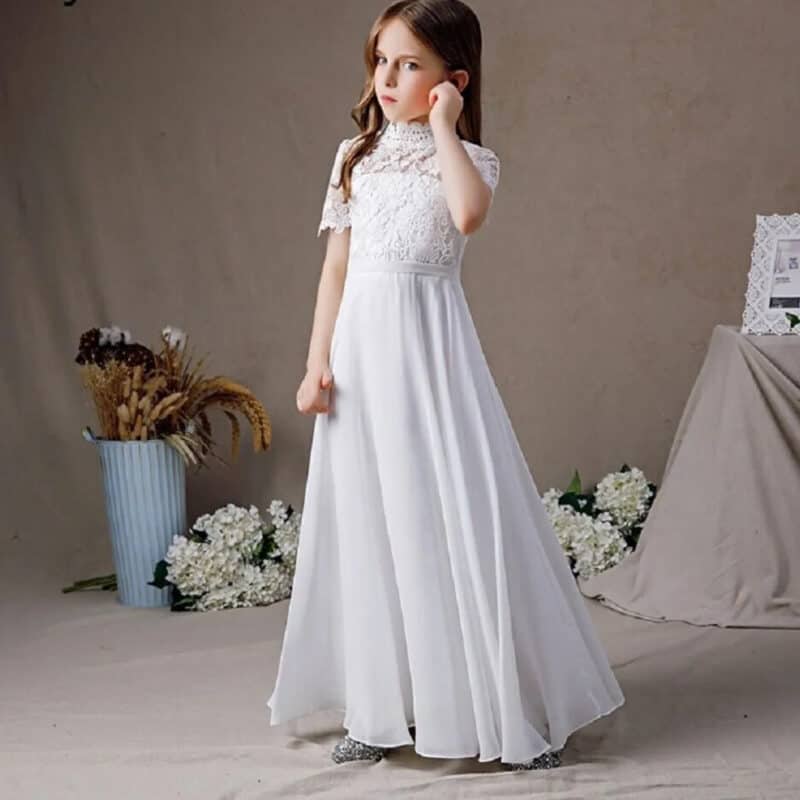 robe blanche 12 ans